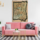 Cheetahs Leinwanddruck (Insitu (Wohnzimmer))