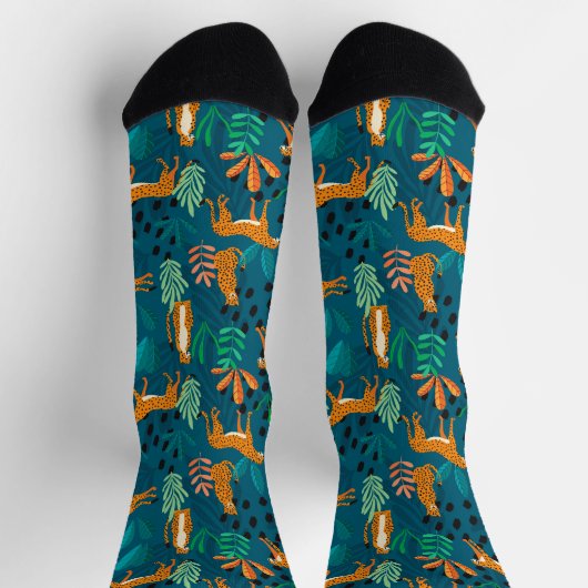 Cheetahs Socken (Oben)
