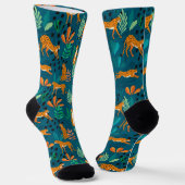 Cheetahs Socken (Gewinkelt)