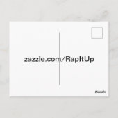 Cheetas Postkarte (Rückseite)