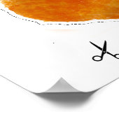 Cheeto Trump Halloween Mask Poster (Ecke)