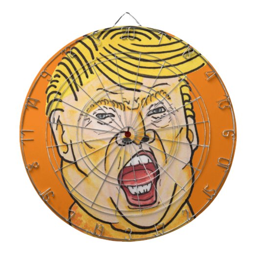Cheeto Trumpf Dartscheibe (vorne)