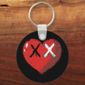 Cheez Heart Keychain Schlüsselanhänger (Vorderseite)