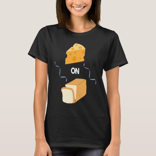 Cheez On Bread Funny Barbados Slang Bajan Pride T-Shirt (Vorderseite)