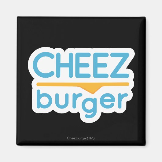 Cheezburger Logo (Farbe) Magnet (Vorne)