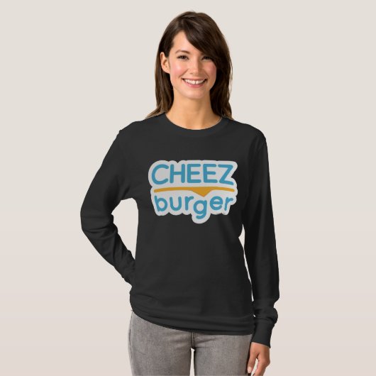Cheezburger Logo (Farbe) T-Shirt (Vorne ganz)