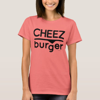 Cheezburger Logo (schwarz) T-Shirt