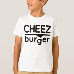 Cheezburger Logo (schwarz) T-Shirt
