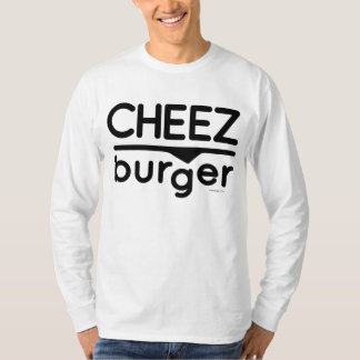 Cheezburger Logo (Schwarzes) T-Shirt