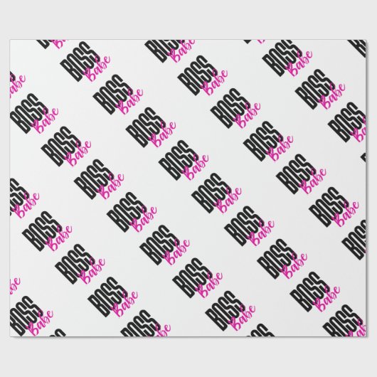 Chef-Baby, Mädchen-Chef Geschenkpapier (Flach)