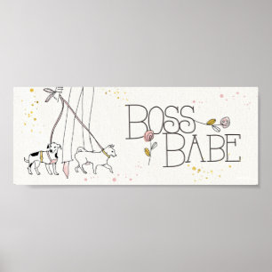 Chef-Baby wilden Apples   - moderne Skizze Poster