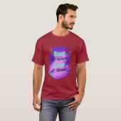 Chef bei der Arbeit Chef zu Hause Arbeitsmutter T- T-Shirt (Vorne ganz)