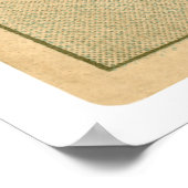 Chef Bender Baseball 1909 Poster (Ecke)