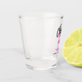 Chef Best Day Ever Celebration Personalisiert Schnapsglas (Links)