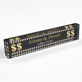 Chef Bling VIP Namensplakette