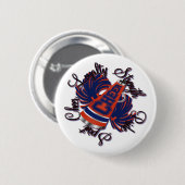 Chef Blue und Orange Qualität Button (Vorne & Hinten)