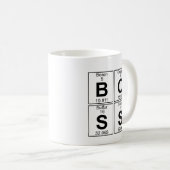 CHEF (boss) - voll Kaffeetasse (VorderseiteRechts)