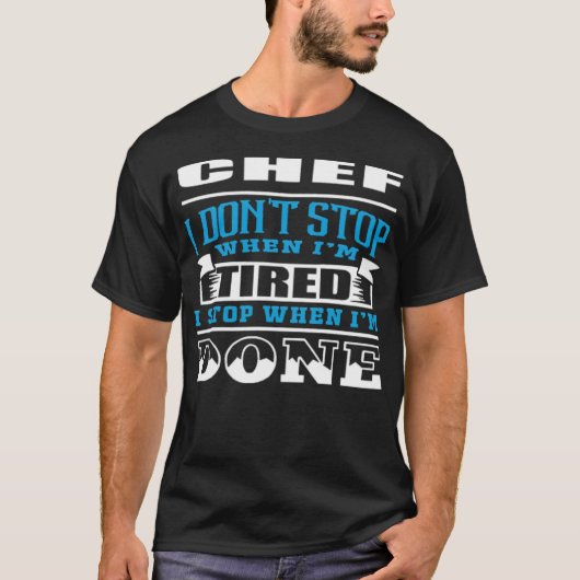 CHEF cake birthday cool chef curry T-Shirt (Vorderseite)
