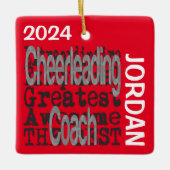 Chef Coach Extraordinaire CUSTOM Keramikornament (Vorderseite)