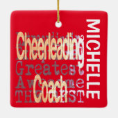 Chef Coach Extraordinaire CUSTOM Keramikornament (Rückseite)