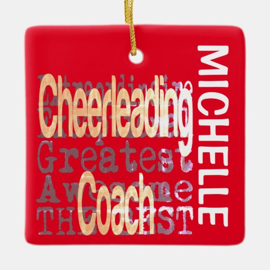 Chef Coach Extraordinaire CUSTOM Keramikornament (Vorderseite)