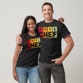 Chef colorful funny pampered chef T-Shirt (Unisex)