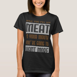 Chef Cook Meat Kitchen Worker T-Shirt