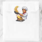 Chef Cooking Fried Rice Sticker (Tasche)