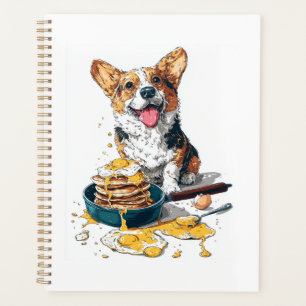 Chef Corgi – Lustiger kochender Hund Planer
