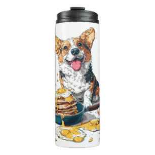Chef Corgi – Lustiger kochender Hund Thermosbecher