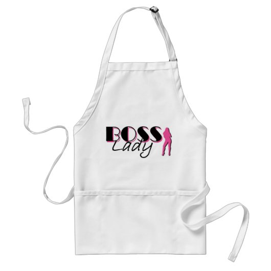 Chef-Dame Apron (Rosa) Schürze (Vorne)