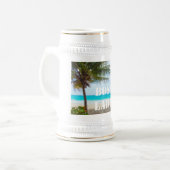 Chef-Dame Beer Stein Mug Bierglas (Vorderseite Links)