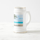 Chef-Dame Beer Stein Mug Bierglas (VorderseiteRechts)