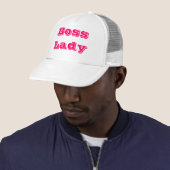Chef-Dame Hat Truckerkappe (Beispiel)
