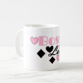 Chef-Dame Hearts Mug Kaffeetasse (Vorderseite Links)