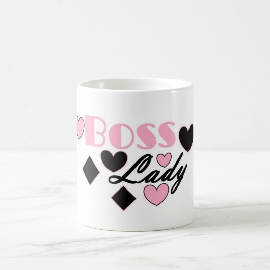 Chef-Dame Hearts Mug Kaffeetasse (Mittel)
