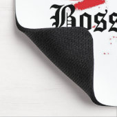 Chef-Dame Lipstick und Lippen Mousepad (Ecke)