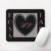 Chef-Dame-Mauspad Mousepad (Mit Mouse)