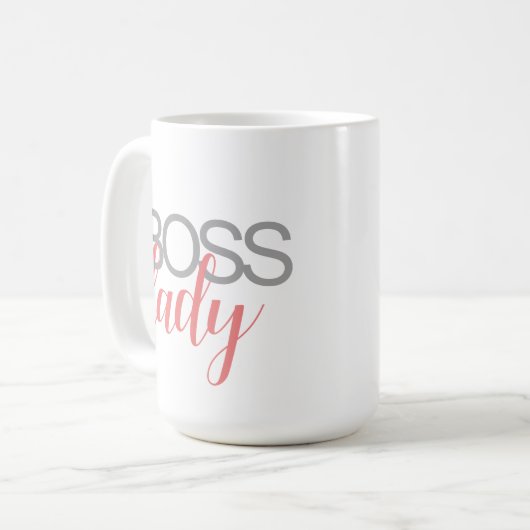 Chef-Dame Mug Kaffeetasse (Vorderseite Links)