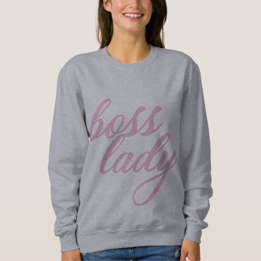 Chef-Dame Sweatshirt (Vorderseite)