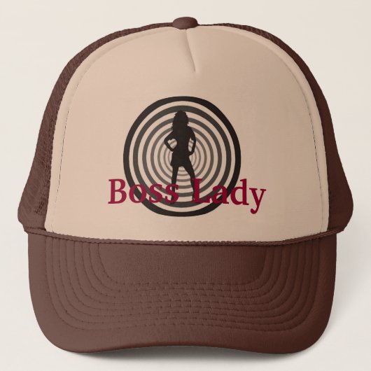 Chef-Dame Truckerkappe (Vorderseite)