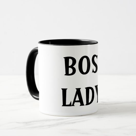 "Chef-Damen" Tasse (Vorderseite Links)