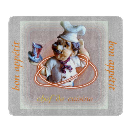 CHEF DE CUISINE SCHNEIDEBRETT (Vorderseite)