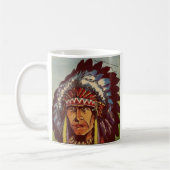 Chef der Amerikanischen Indianerstadt Kaffeetasse (Links)