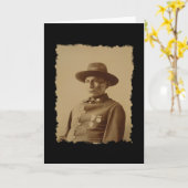 Chef der Chiricahua Apache-Karte 1898 Karte (Gelbe Blume)