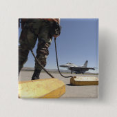 Chef der Crew der US-Luftwaffe Button (Vorderseite)