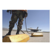 Chef der Crew der US-Luftwaffe Fotodruck (Vorne)