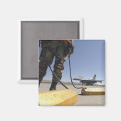 Chef der Crew der US-Luftwaffe Magnet (Vorderseite/Rückseite)