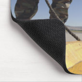 Chef der Crew der US-Luftwaffe Mousepad (Ecke)