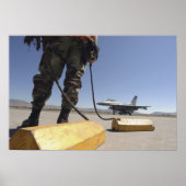 Chef der Crew der US-Luftwaffe Poster (Vorne)